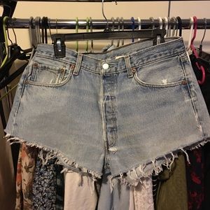 Vintage Levi's- denim shorts